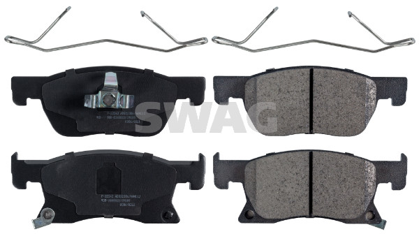 Brake Pad Set, disc brake - 42 11 6239 SWAG